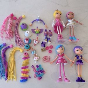 4 Betty Spaghetti Dolls with Accessories